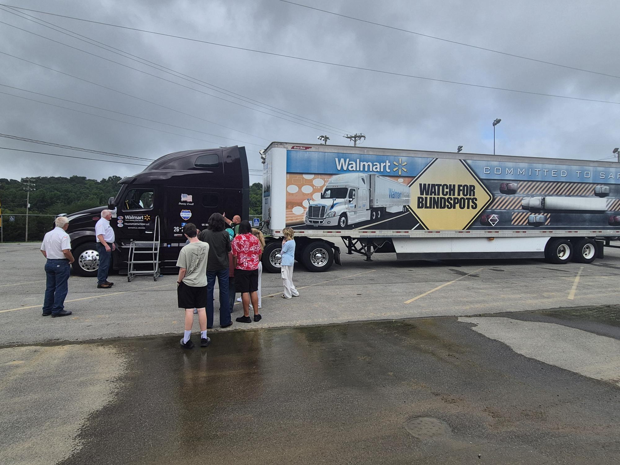 Teens and Trucks Share the Road activity submission from North Greene High School